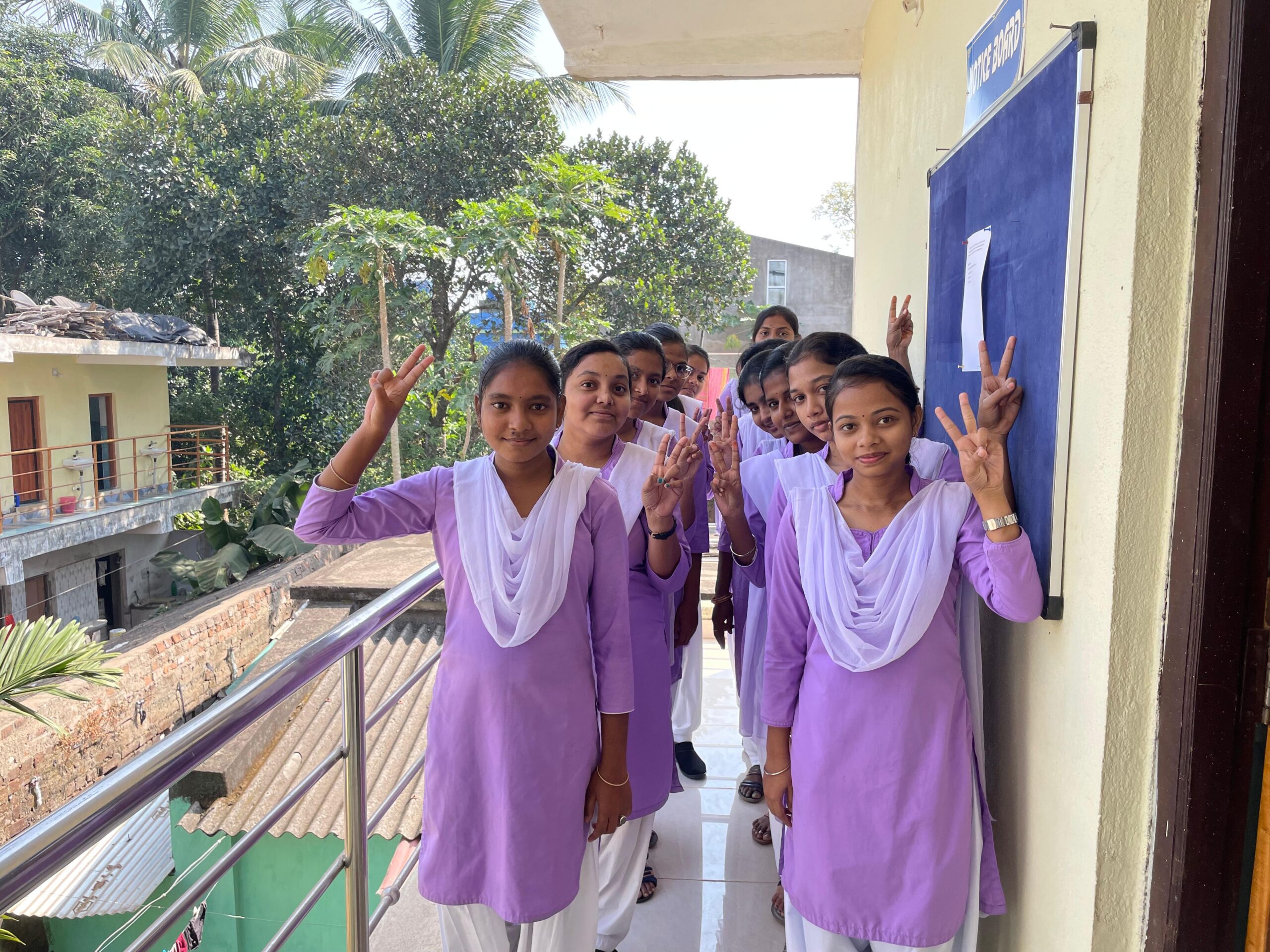 College Entrance View - Betnoti College of Nursing