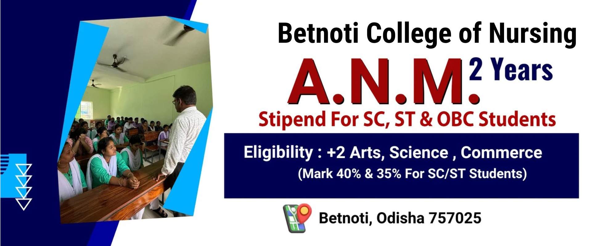 Betnoti College of Nursing campus facilities and infrastructure